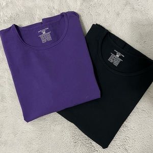 Jones New York Short Sleeve Tees set of 2 SZ M